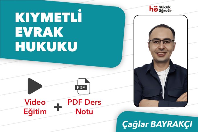 Kıymetli Evrak Video Eğitim