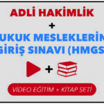 Adli Hakimlik + HMGS | Video Eğitim + Kitap‎‎