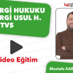 Vergi Hukuku | Video Eğitim