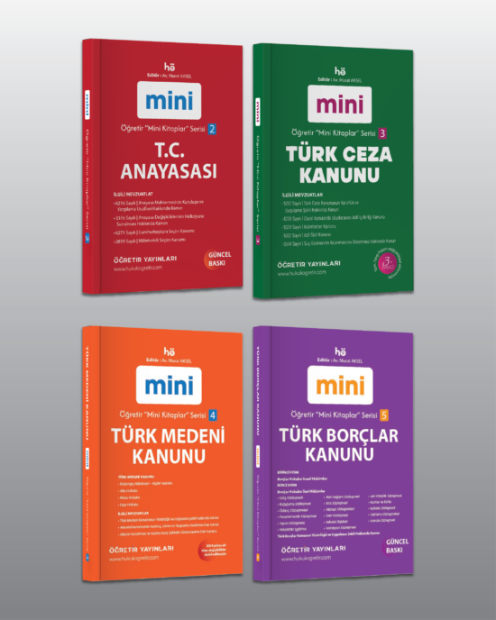 Öğretir 'Mini Kitaplar' Seti