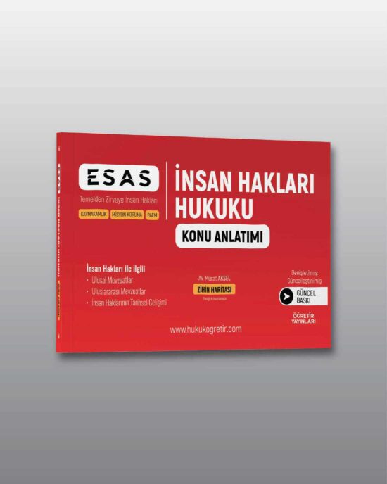 İnsan Hakları Hukuku | Konu Anlatımı Kitabı