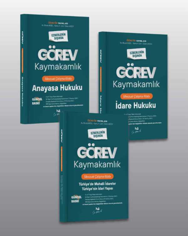 Görev Kaymakamlık | Mevzuat Çalışma Kitabı