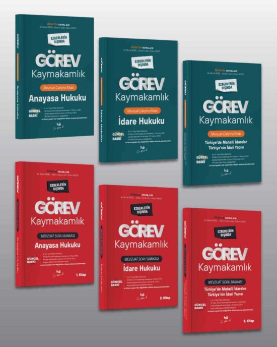 Görev | Mevzuat Çalışma Kitabı Konu + Görev Kaymakamlık Soru Bankası