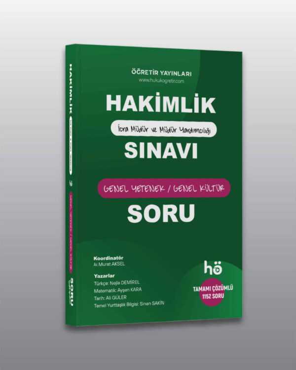 Hakimlik - İcra Müdürlüğü - Genel Yetenek - Genel Kültür | Soru Bankası