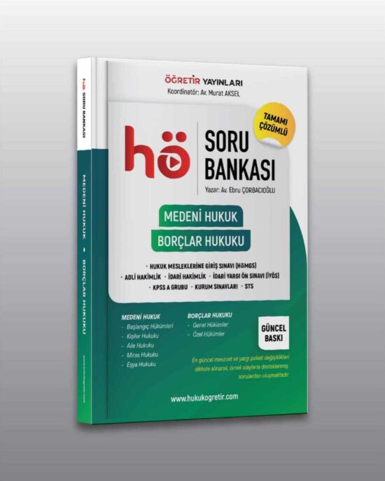 Medeni Hukuk ve Borçlar Hukuku | Soru Bankası