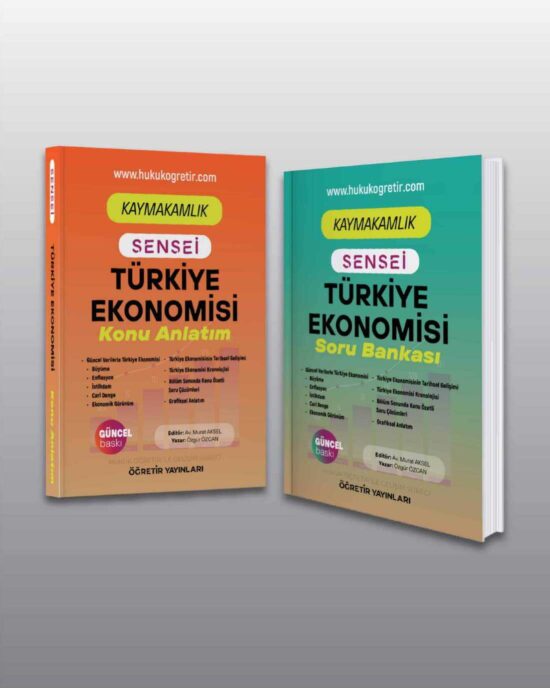 Türkiye Ekonomisi | Konu + Soru Kitap Seti