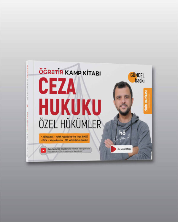 Ceza Hukuku Özel Hükümler | Kamp Kitabı