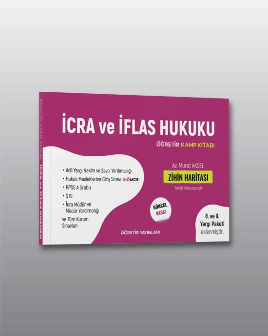 İcra ve İflas Hukuku | Kamp Kitabı