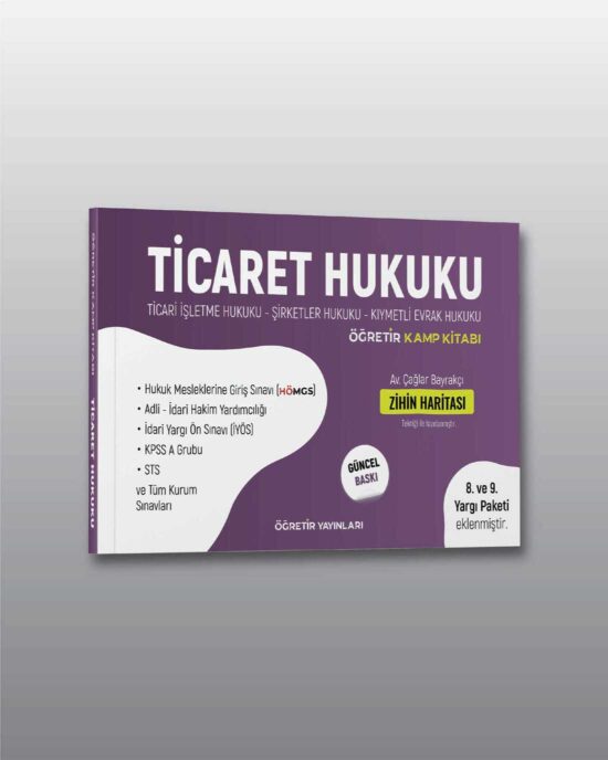 Ticaret Hukuku | Kamp Kitabı