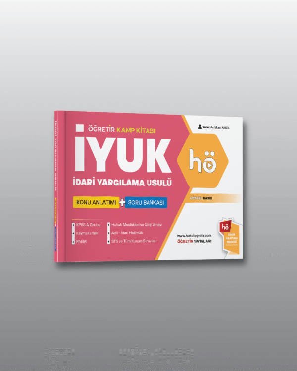 İdari Yargılama Hukuku (İYUK) | Kamp Kitabı