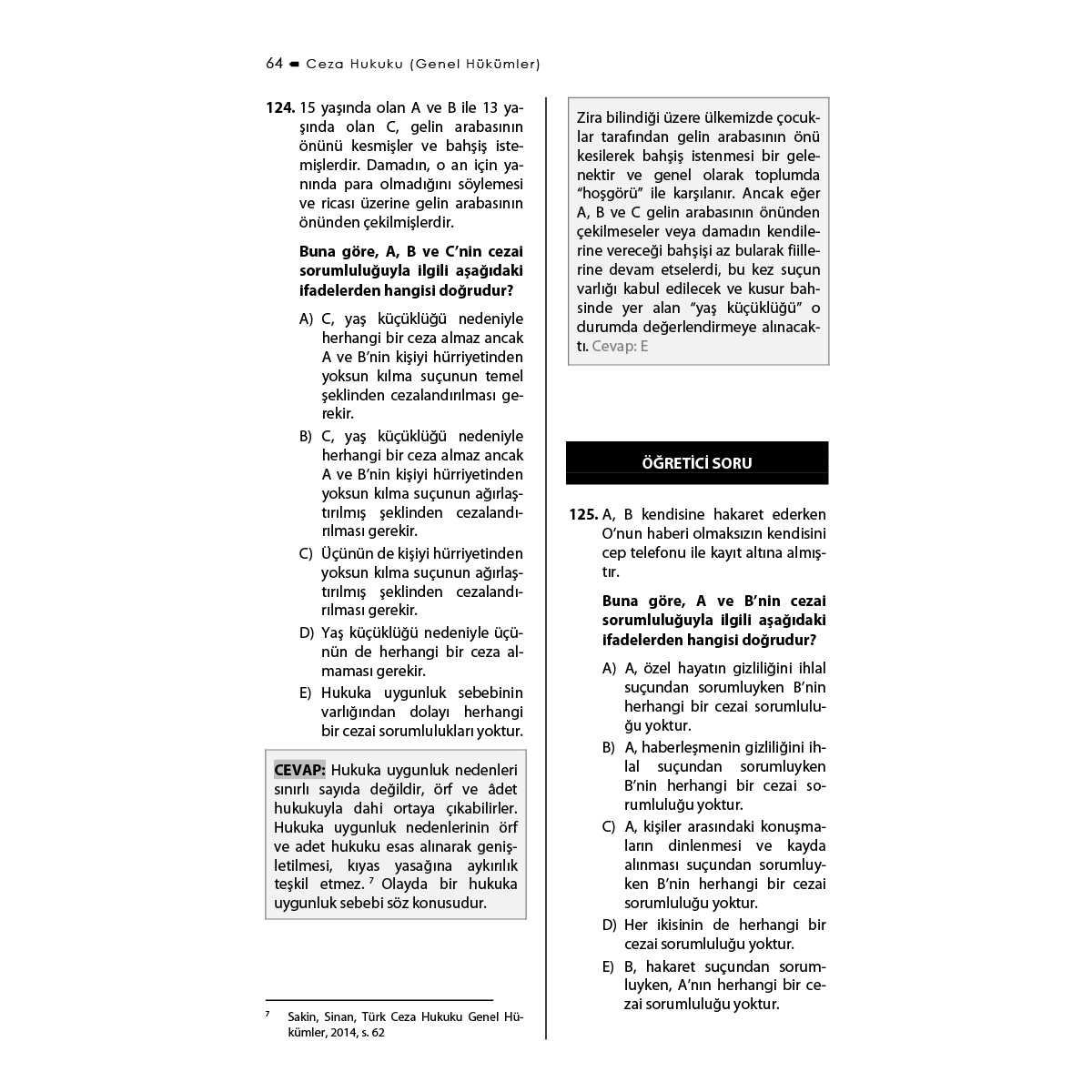 Ceza Hukuku Özel Hükümler Kamp Kitabı + Ceza Hukuku Soru Bankası - Görsel 7
