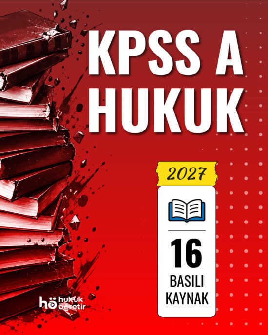 KPSS A Hukuk | Kitap Seti