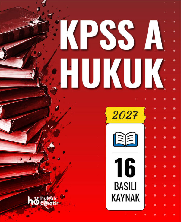 KPSS A Hukuk | Kitap Seti