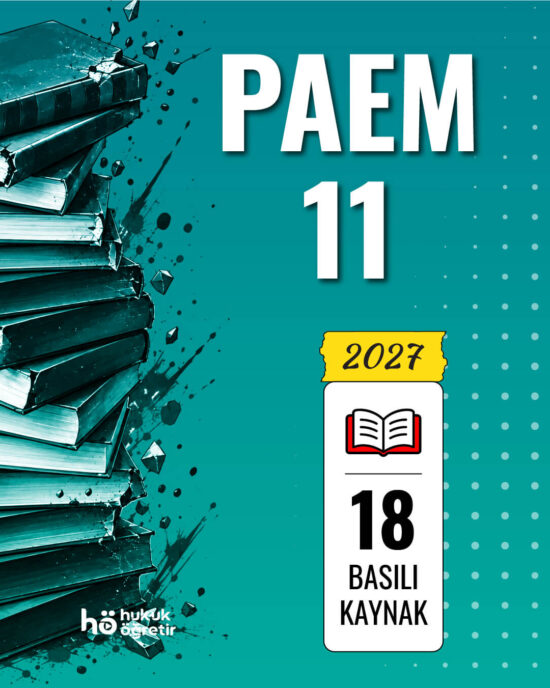 PAEM 11 - Komiser Yardımcılığı Sınavı | Kitap Seti