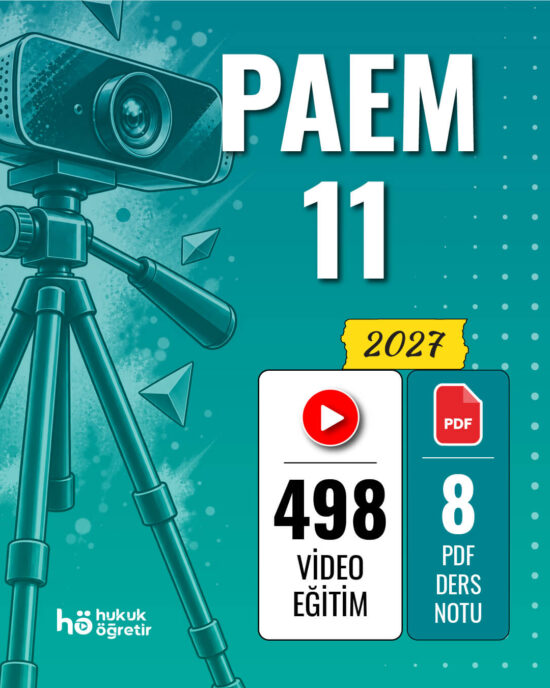 PAEM 11 - Komiser Yardımcılığı | Video Eğitim