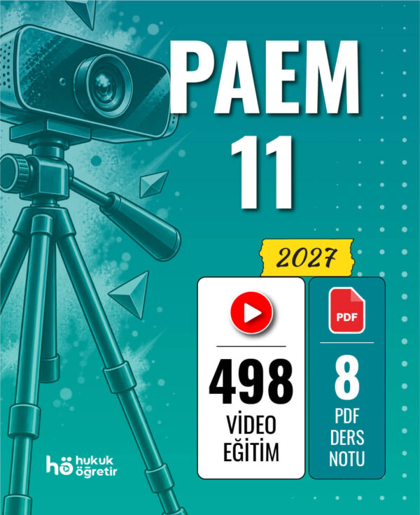 PAEM 11 - Komiser Yardımcılığı | Video Eğitim