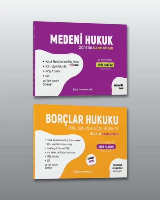 Medeni Hukuk + Borçlar Hukuku | Kamp Kitabı