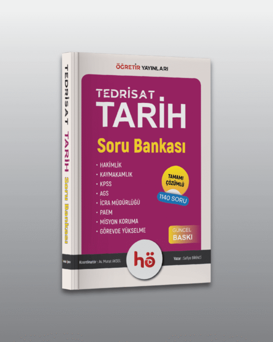 YENİ Tedrisat Tarih | Soru Bankası – 1140 SORU
