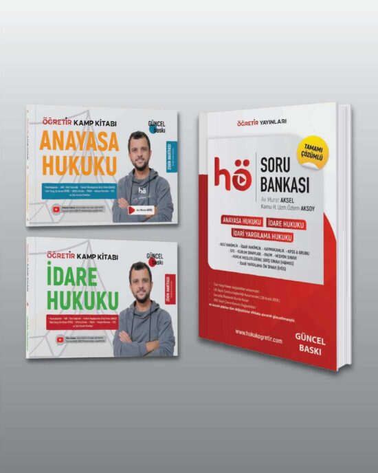 HÖ Soru Bankası - Anayasa Hukuku - İdare Hukuku