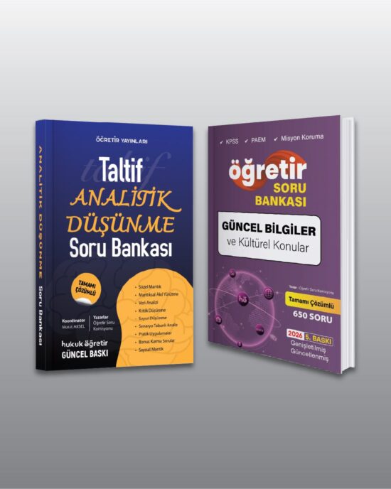 Analitik Düşünme + Güncel Bilgiler | Soru Bankası