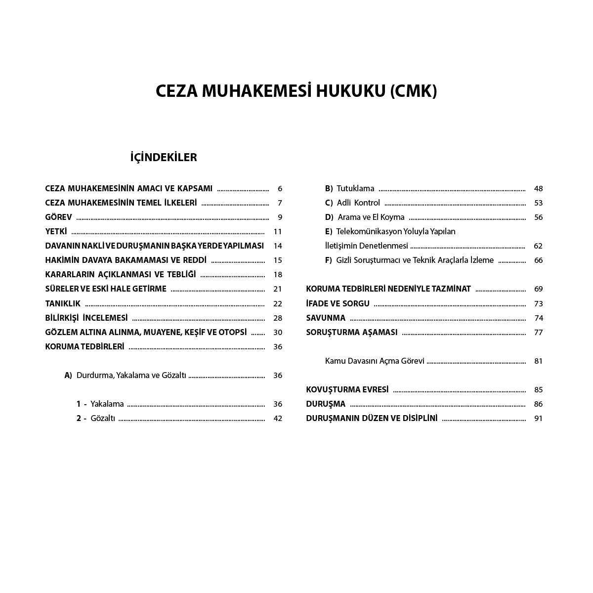 Ceza Hukuku Genel H - CMK | Kamp Kitabı - Görsel 8