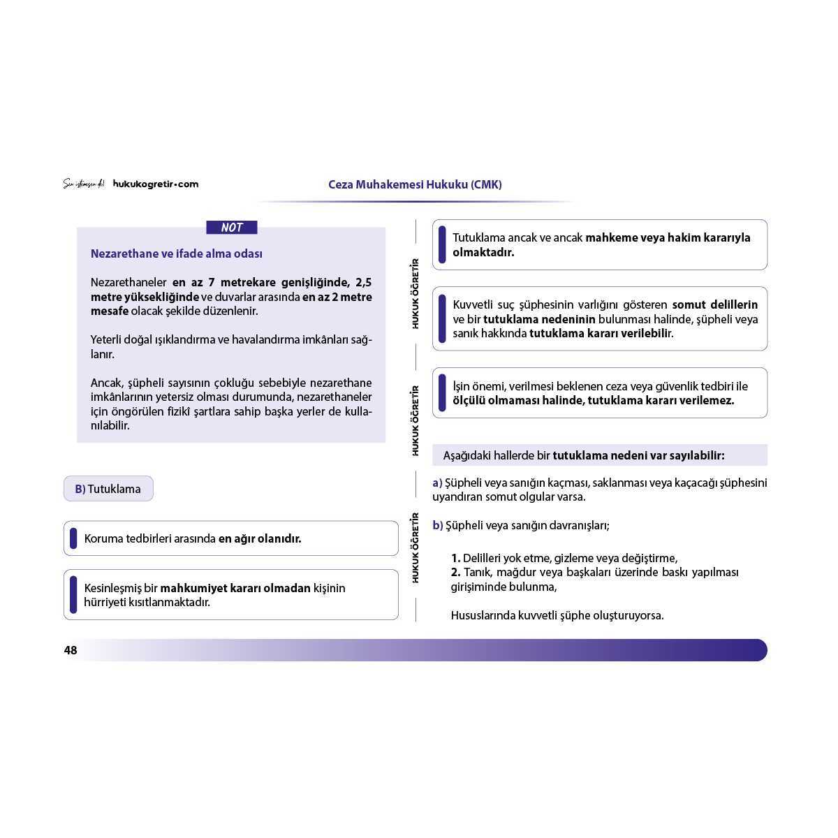 Ceza Hukuku Genel Hükümler - Ceza Hukuku Özel Hükümler - CMK - Görsel 13