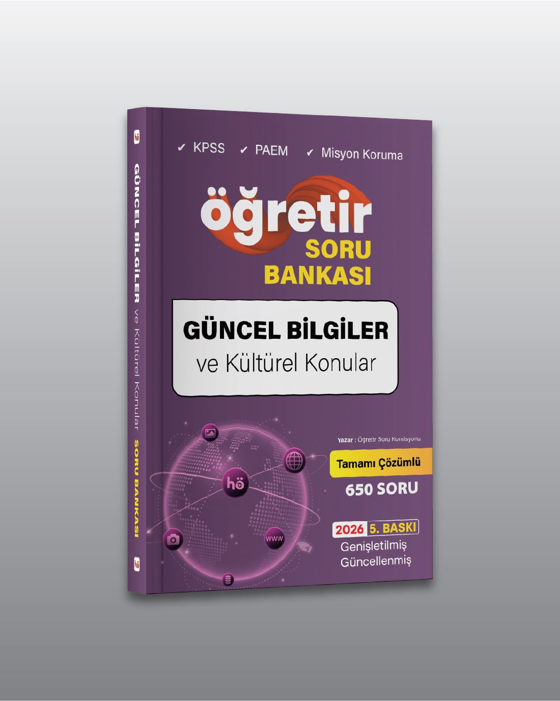 Güncel Bilgiler ve Kültürel Konular Soru Bankası Kitabı