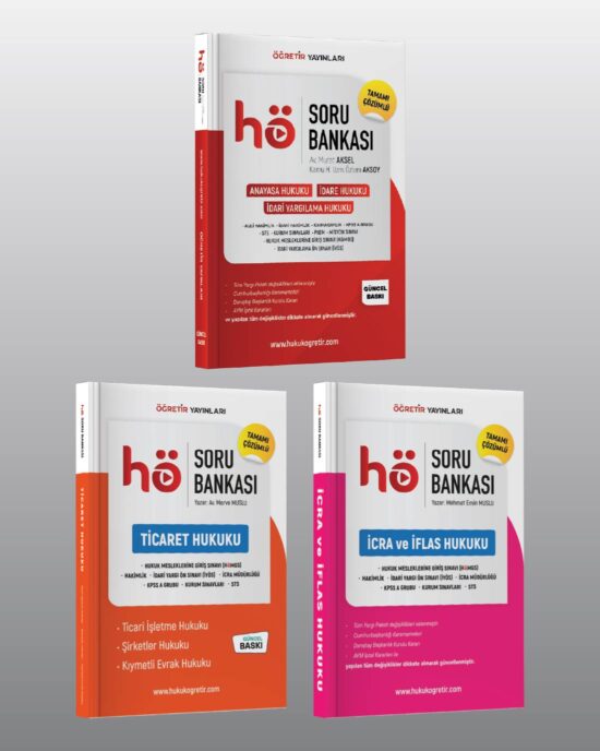 HÖ Soru + Ticaret -  İcra ve İflas Hukuku | Soru Bankası