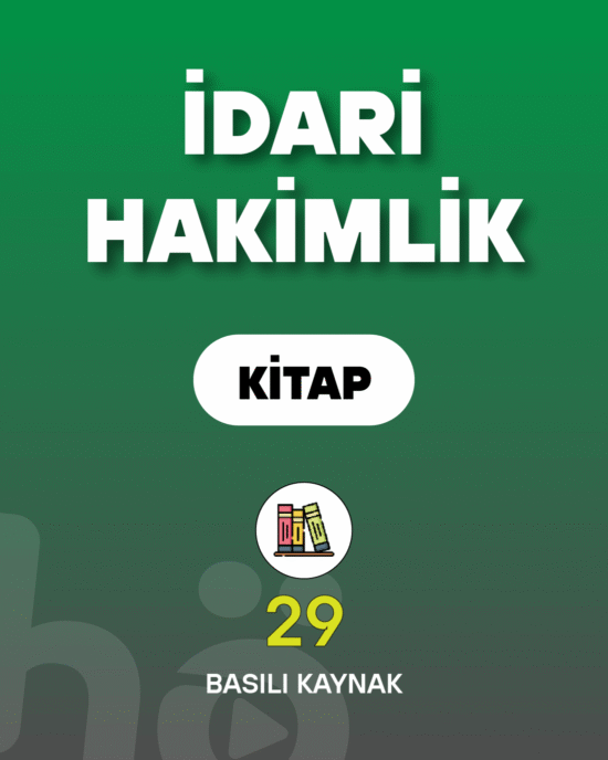 İdari Hakimlik Sınavı | Kitap Seti