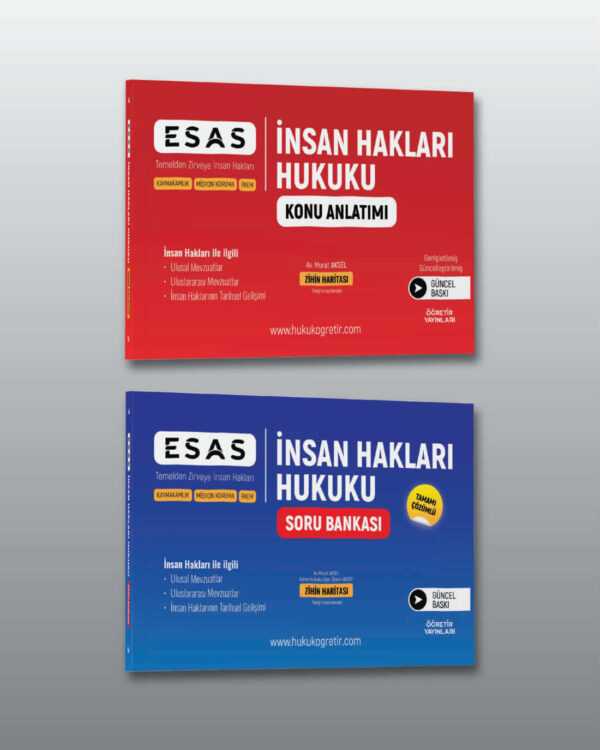 İnsan Hakları Hukuku Konu Anlatımı + Soru Bankası Seti