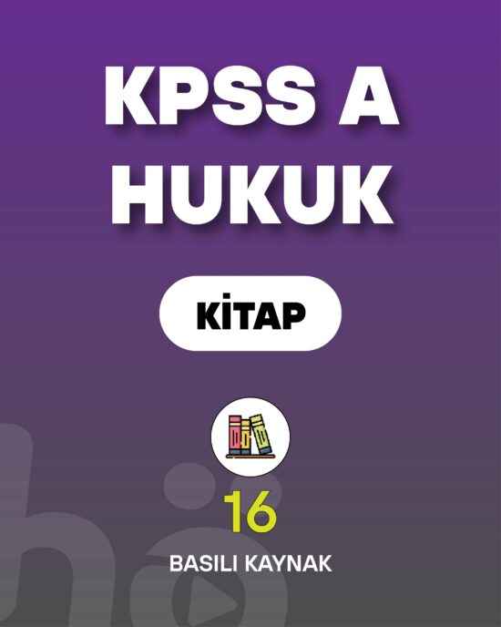 KPSS A Hukuk | Kitap Seti
