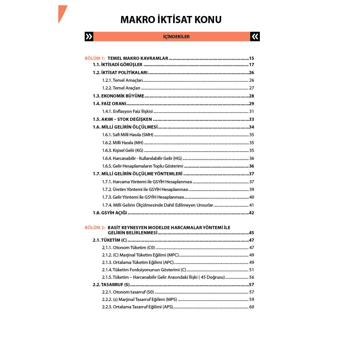 Makro İktisat | Konu Anlatımı - Görsel 2