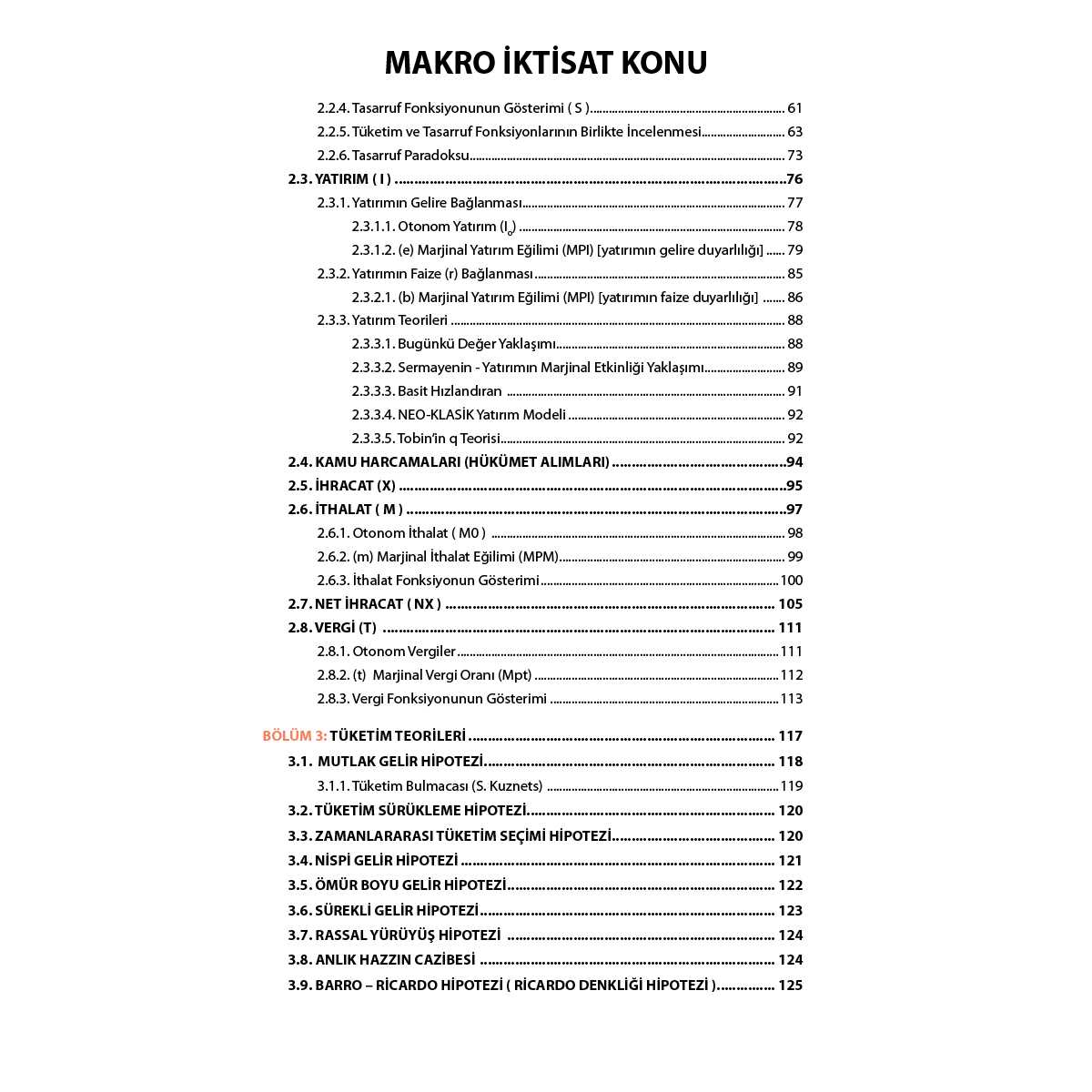 Makro İktisat | Konu Anlatımı - Görsel 3