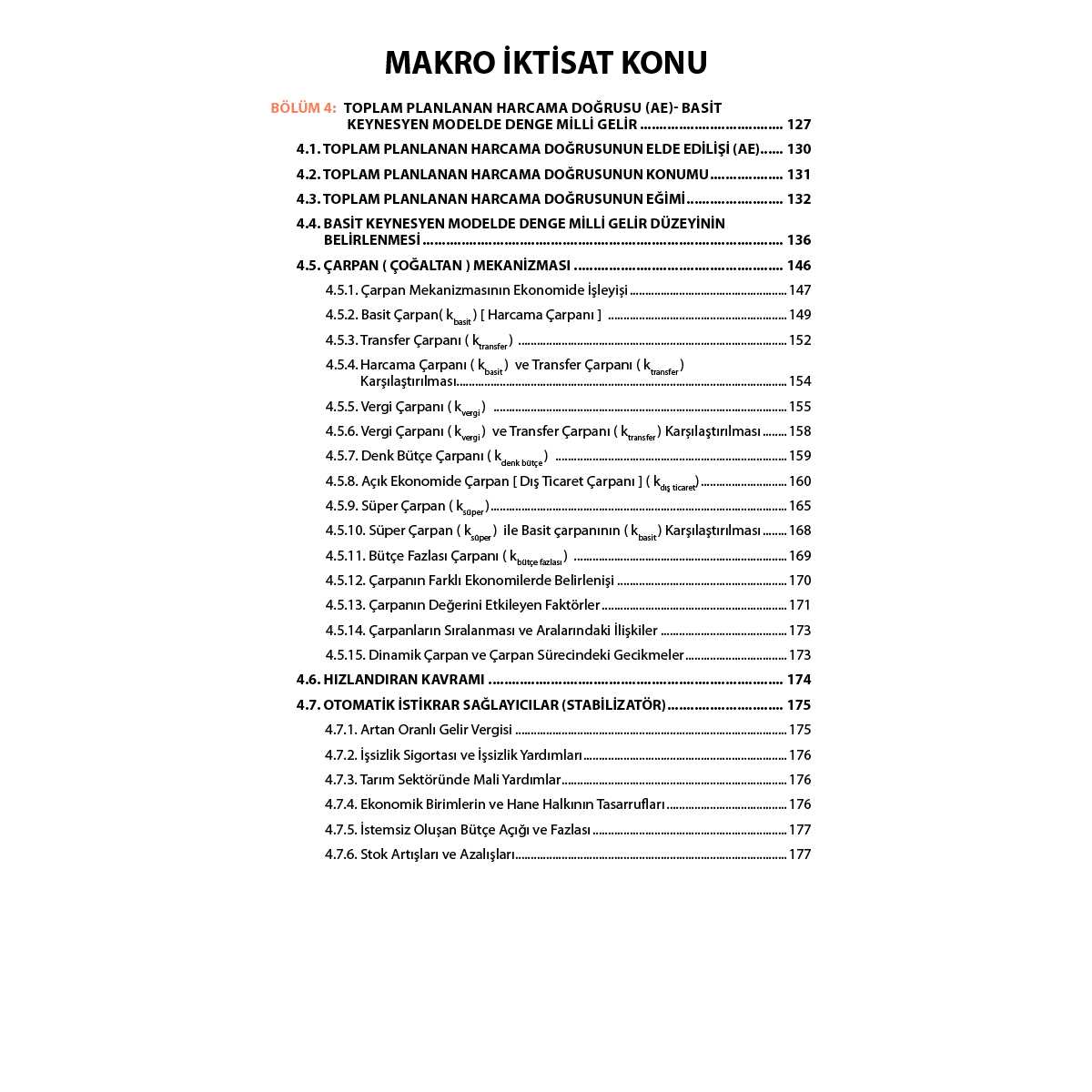 Makro İktisat | Konu Anlatımı - Görsel 4