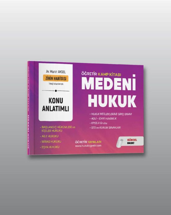 Medeni Hukuk | Kamp Kitabı