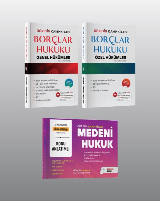 Medeni Hukuk + Borçlar Hukuku | Kamp Kitabı