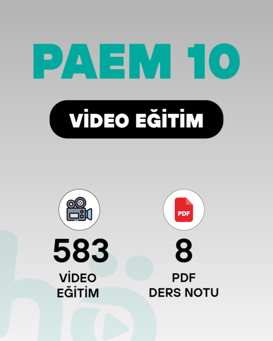 PAEM 10 - Komiser Yardımcılığı | Video Eğitim