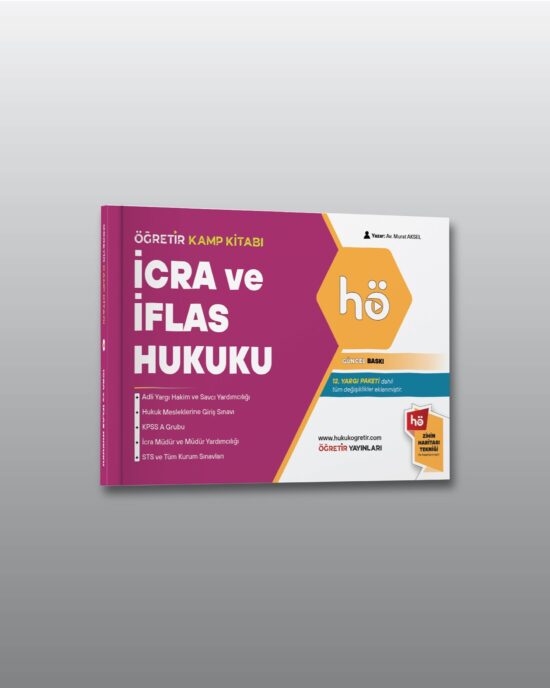 İcra ve İflas Hukuku | Kamp Kitabı