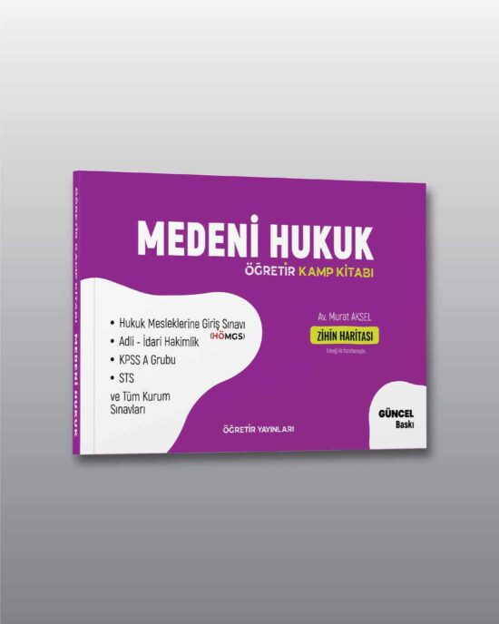 Medeni Hukuk | Kamp Kitabı