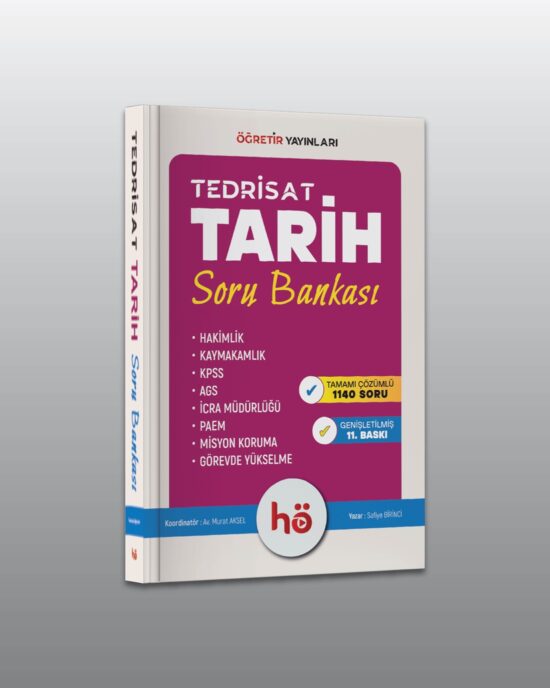 YENİ Tedrisat Tarih | Soru Bankası – 1140 SORU