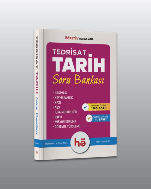 YENİ Tedrisat Tarih | Soru Bankası – 1140 SORU
