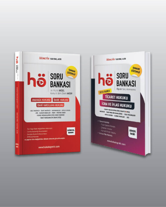 HÖ Soru + Ticaret İcra ve İflas Hukuku | Soru Bankası
