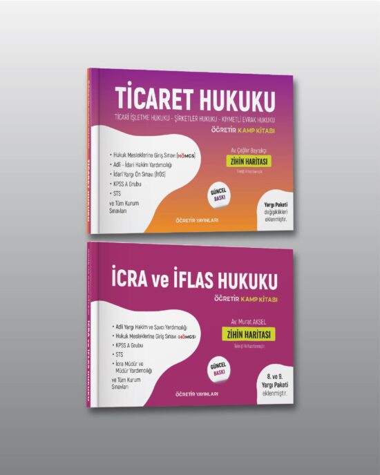 Ticaret Hukuku + İcra ve İflas Hukuku | Kamp Kitabı