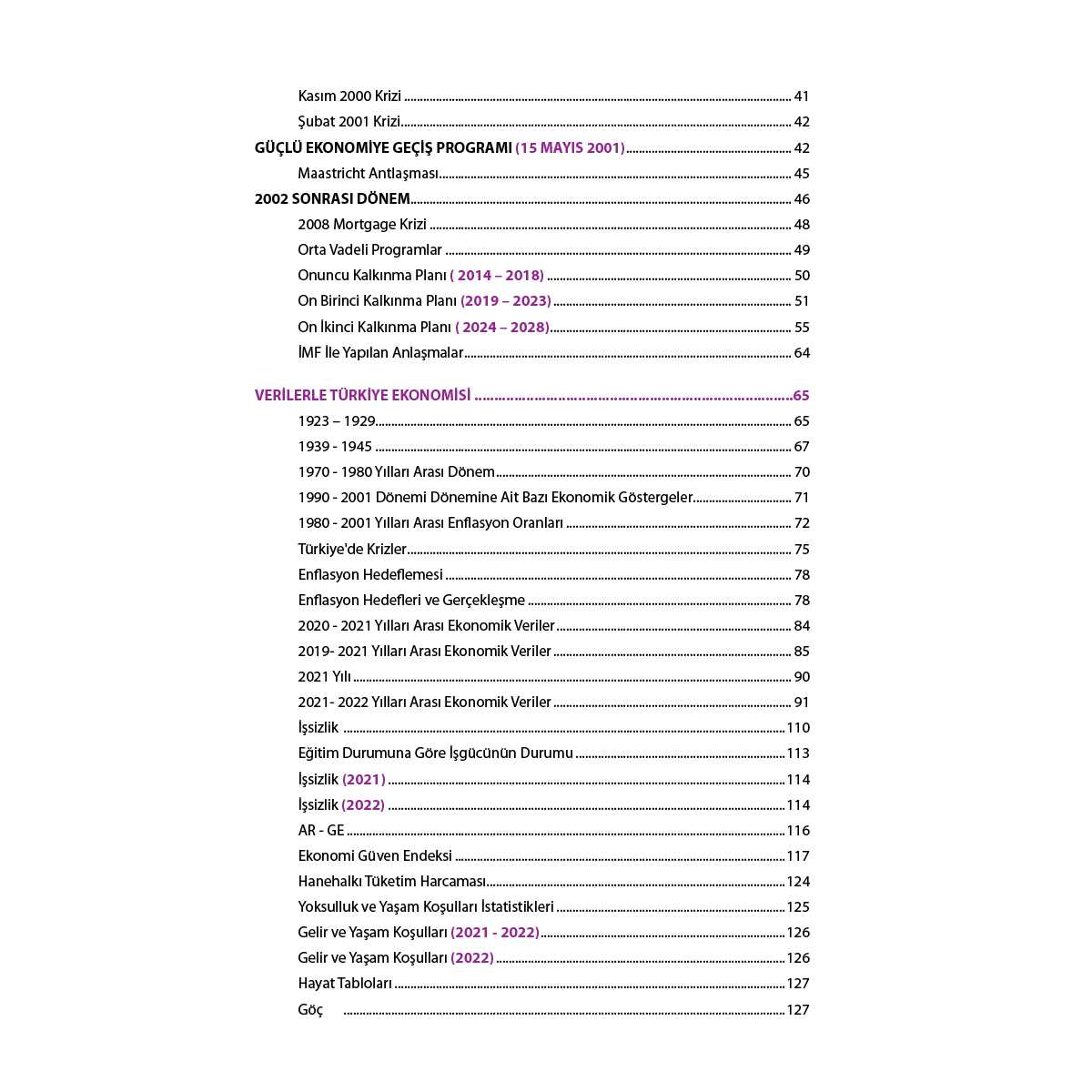 Türkiye Ekonomisi | Konu + Soru Kitap Seti - Görsel 3