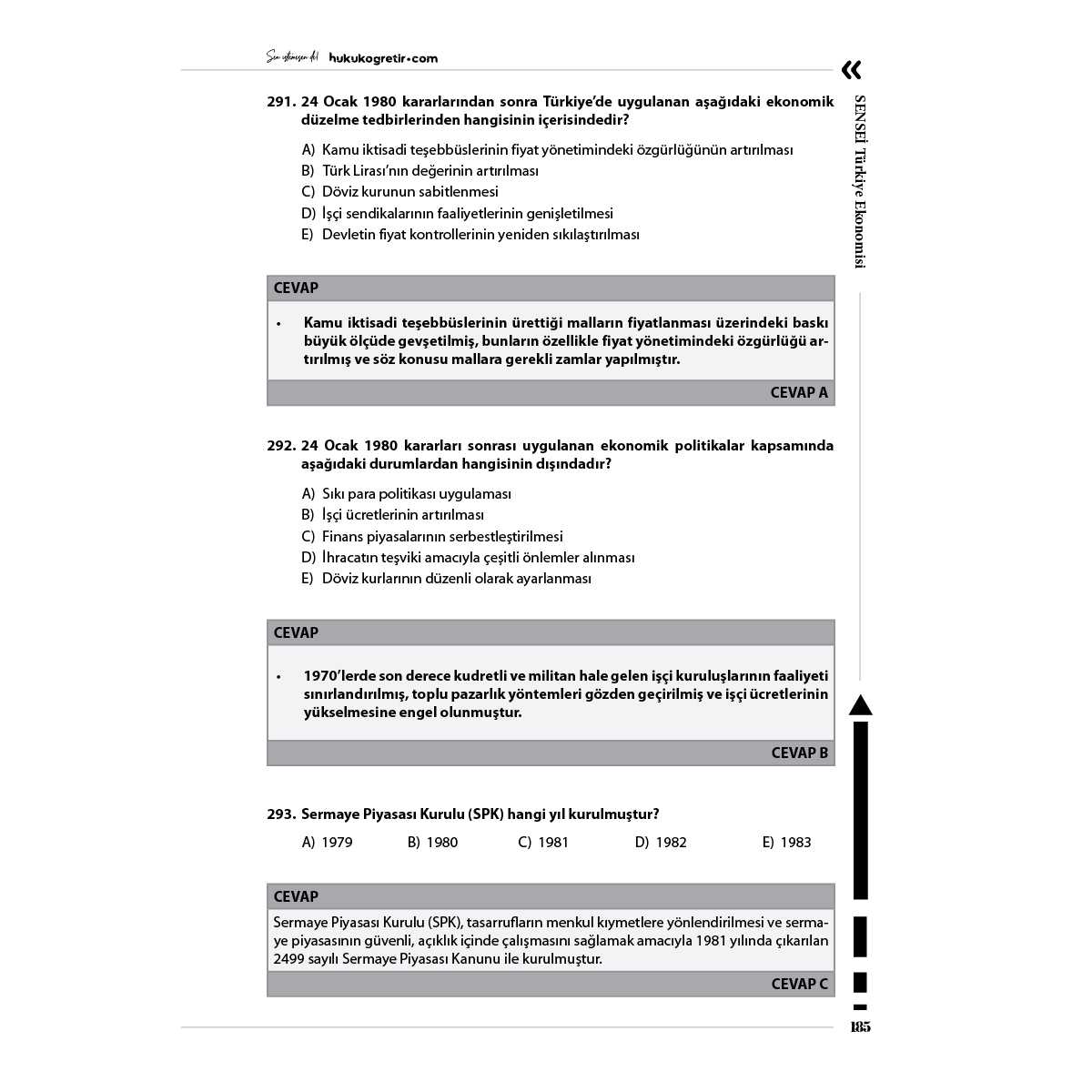 Türkiye Ekonomisi | Konu + Soru Kitap Seti - Görsel 12