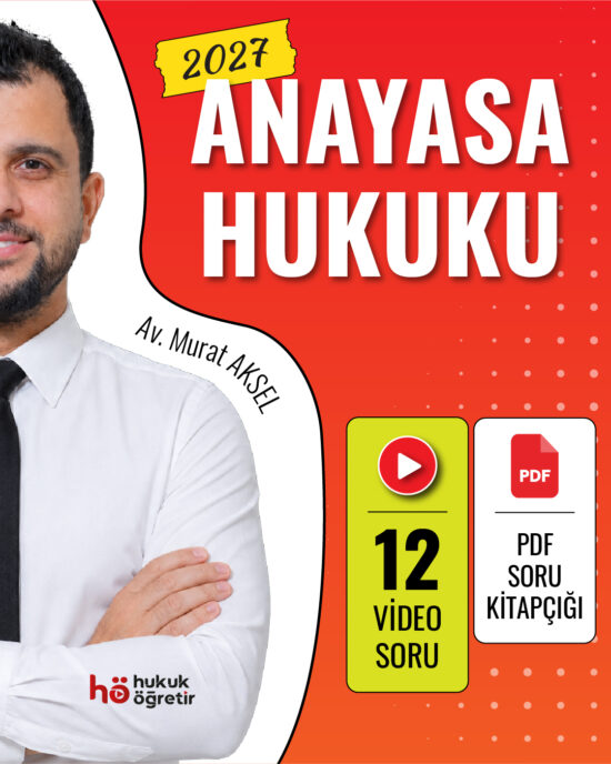 Anayasa Hukuku | Video Soru Bankası