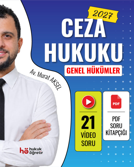 Ceza Hukuku | Video Soru Bankası