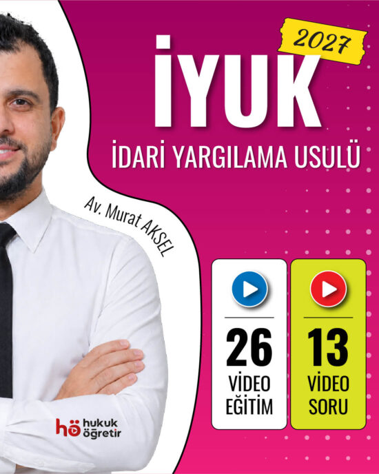 İdari Yargılama Hukuku | Video Eğitim ve Video Soru Bankası