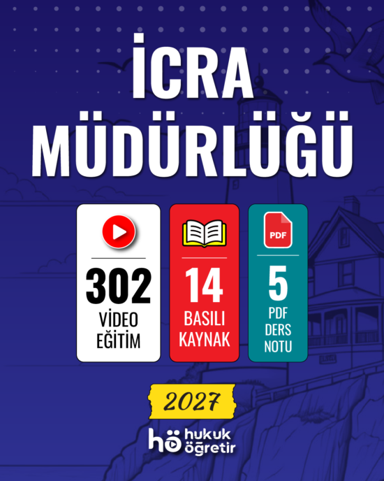 İcra Müdürlüğü | Video Eğitim + Kitap Seti