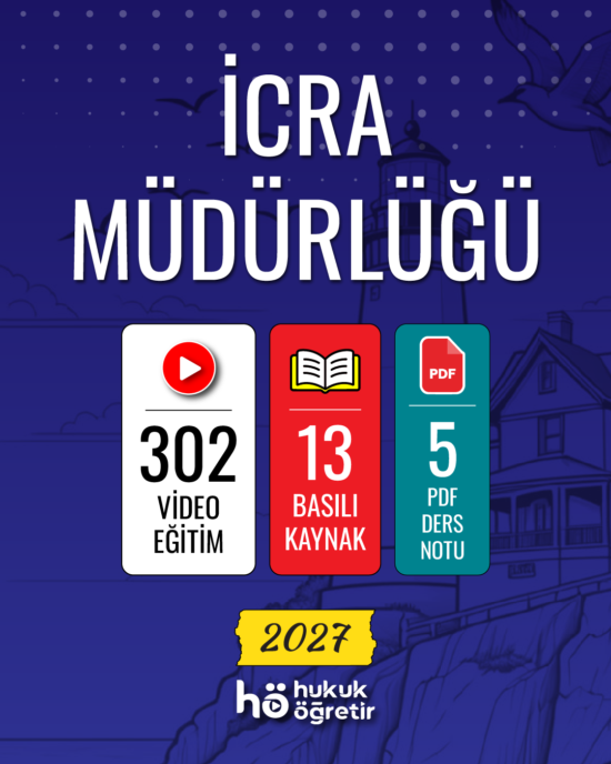 İcra Müdürlüğü | Video Eğitim + Kitap Seti